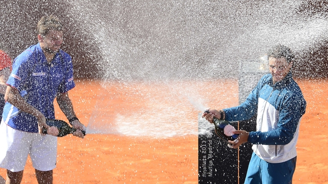 The triumph was Nadal's third at the Madrid Open and 55th overall of his career