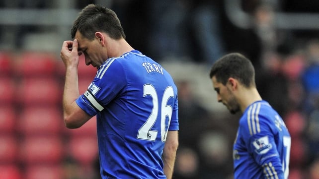 John Terry may be involved against Benfica but Eden Hazard (r) is out