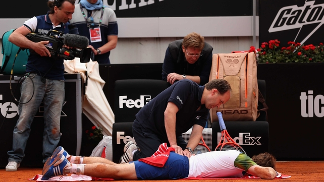 Andy Murray's back problem may force him out of the French Open