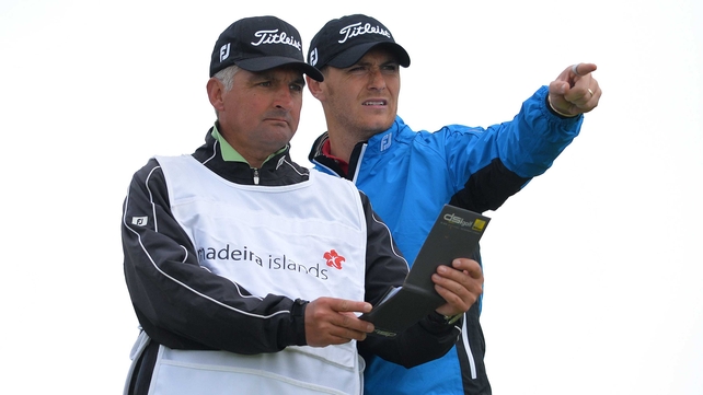Lloyd Saltman is the surprise leader of the Madeira Islands Open