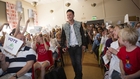 Ryan was a bit hit at the Bladin's International School