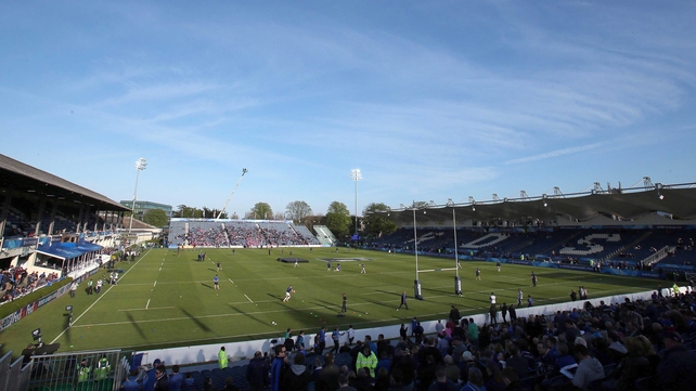 The RDS was bathed in sunshine for tonight's game