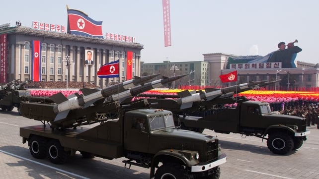 North Korea is reported to have fired three short-range missiles North Korea is reported to have fired three short-range missiles