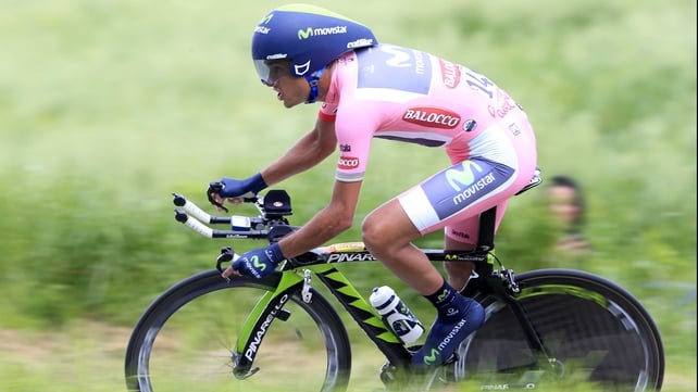 Benat Intxausti took stage 16 of the Giro d'Italia