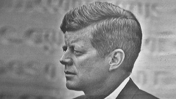 President John F Kennedy in Ireland