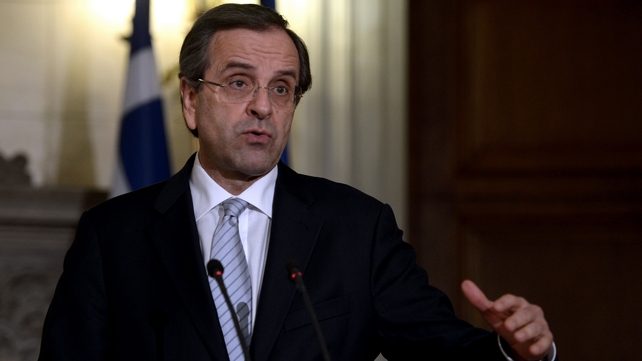 The coalition led by Antonis Samaras is currently negotiating with Troika lenders The coalition led by Antonis Samaras is currently negotiating with Troika lenders