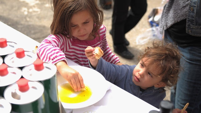 EC said last week that restaurants would be banned from serving olive oil in refillable glass jugs or dipping bows from next year EC said last week that restaurants would be banned from serving olive oil in refillable glass jugs or dipping bows from next year
