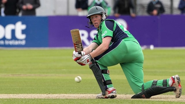 Kevin O'Brien hits the runs that secured Ireland a draw with Pakistan