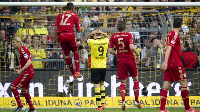 Bayern v Dortmund is live on RTÉ Two and RTE.ie (RoI only) and on 2fm's Game On