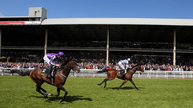 Al Kazeem (blue and white silks) is a best-price 2-1 favourite for the Prince of Wales's Stakes