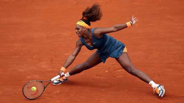 Serena Williams won 56 of the 78 points in her clash against Anna Tatishvili