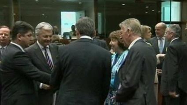 EU ministers met in Brussels to discuss EU arms embargo EU ministers met in Brussels to discuss EU arms embargo