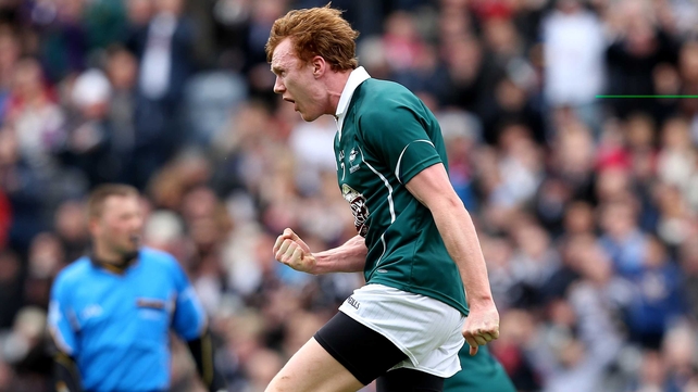 Paul Cribbin is in the half forward line