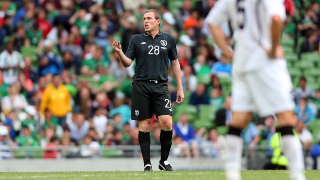 Richard Dunne enjoyed a 25-minute cameo against Georgia at Aviva Stadium on Friday