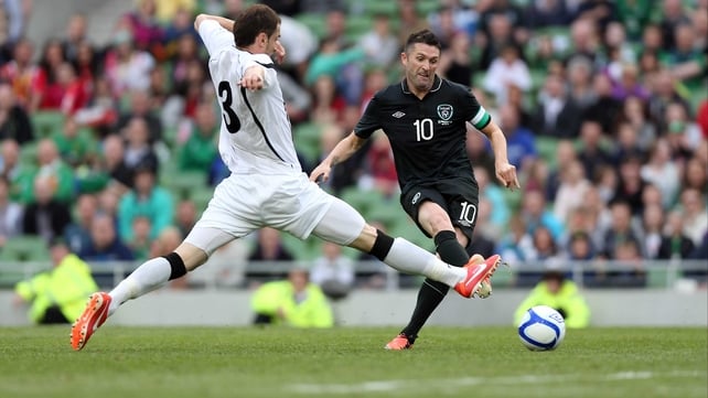 Robbie Keane missed the Germany game through injury