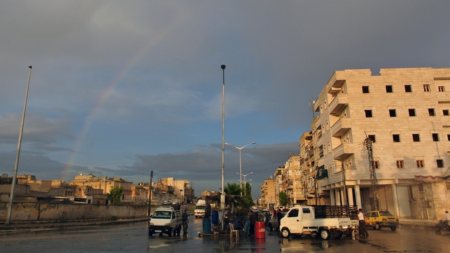 The journalists were on their way to Aleppo when they went missing The journalists were on their way to Aleppo when they went missing