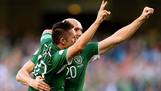 Robbie Keane & Conor Sammon will lead the line at Yankee Stadium