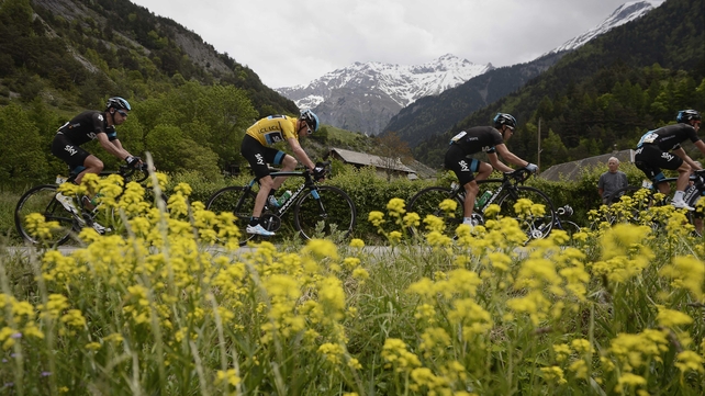 The victory adds to Froome's successes in the Tour of Oman, the Criterium International and the Tour of Romandie this season