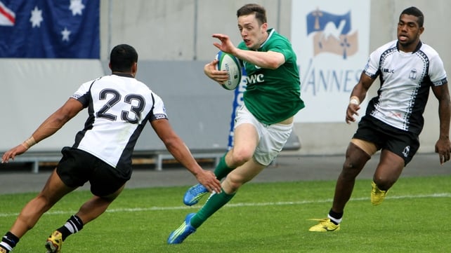 Darren Sweetnam scored two tries for Ireland