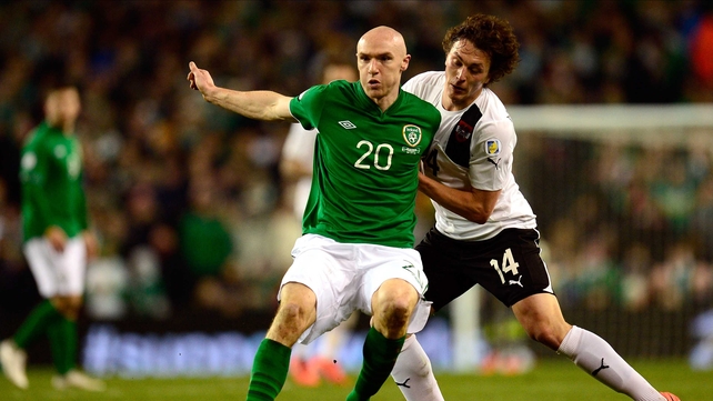 Connor Sammon will Robbie Keane up front in the Yankee Stadium