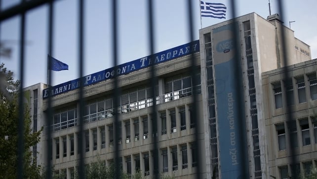 A Greek government spokesman said TV and radio signals will go dead tomorrow while employees vow to keep it on air A Greek government spokesman said TV and radio signals will go dead tomorrow while employees vow to keep it on air