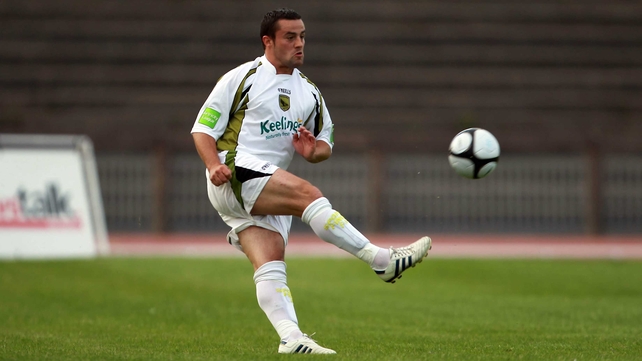 Colm James pictured in action during his time at Sporting Fingal