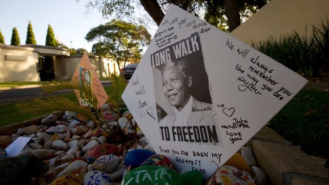Nelson Mandela is being treated for a recurring lung infection Nelson Mandela is being treated for a recurring lung infection