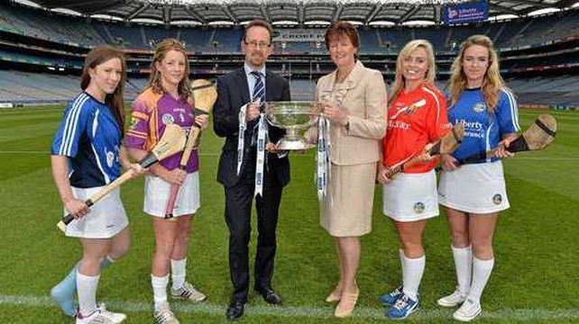 Players from the competing counties were present at the launch