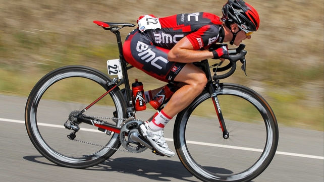Race leader Mathias Frank