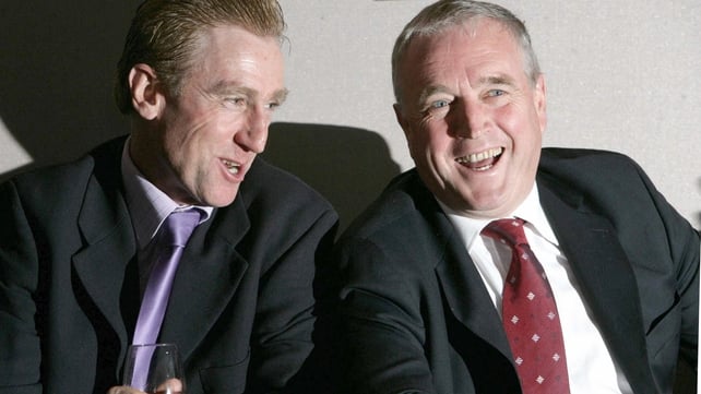 Sean Kelly and Pat McQuaid in 2006