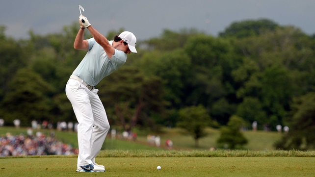 Rory McIlroy is nicely placed going into the third round of the US Open