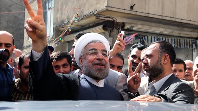 Hassan Rouhani won enough votes to claim victory outright Hassan Rouhani won enough votes to claim victory outright