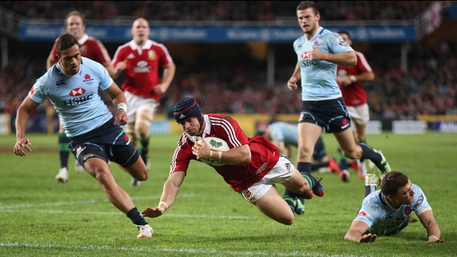 Leigh Halfpenny scored 34 on the Lions points