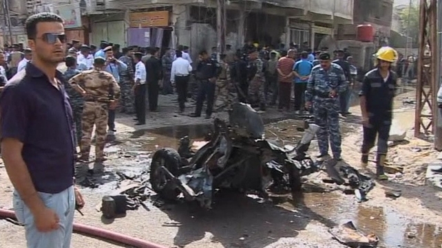 Two car bombs exploded in the southern city of Basra Two car bombs exploded in the southern city of Basra
