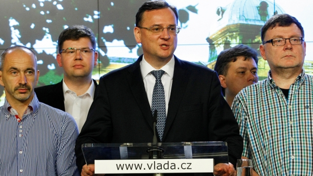 Prime Minister Petr Necas said he knew nothing about the surveillance Prime Minister Petr Necas said he knew nothing about the surveillance