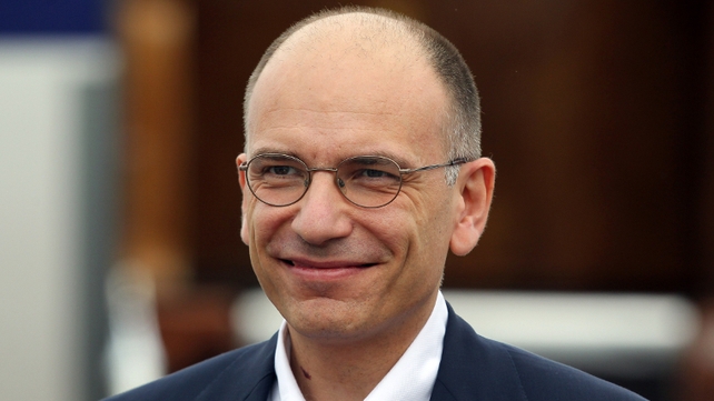 Enrico Letta said he would tender his resignation to Italian President Giorgio Napolitano Enrico Letta said he would tender his resignation to Italian President Giorgio Napolitano