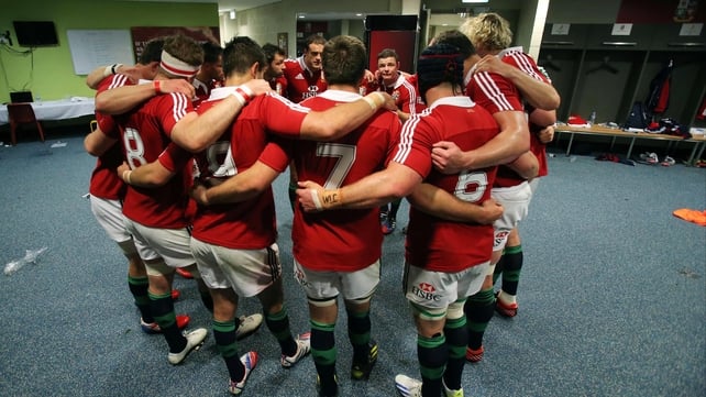 Eight Welshmen, four Irishmen and three Englishmen take to the field for the Lions against Australia