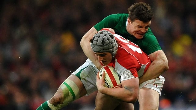 Brian O'Driscoll and Jonathan Davies will line-out together in the Lions midfield