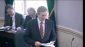Taoiseach Enda Kenny addresses the Seanad