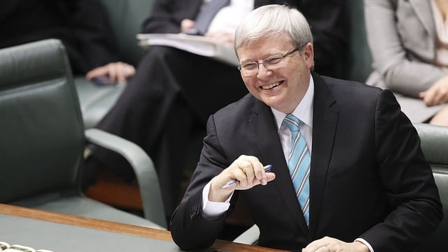 Kevin Rudd said his party can now take the fight to the opposition in the next election Kevin Rudd said his party can now take the fight to the opposition in the next election