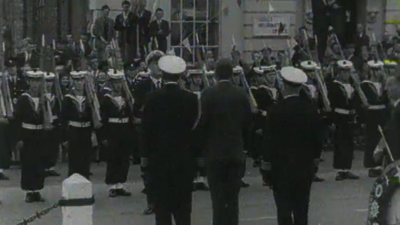 JFK Navy Guard of Honour, Wexford Town