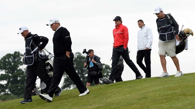 Contrasting day for Shane Lowry and Rory McIlroy at Carton House