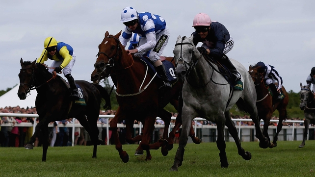 Tominator pounced to beat Oriental Fox by a short head in the Newcastle feature