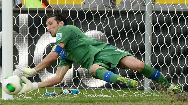Gianluigi Buffon was the hero for Italy