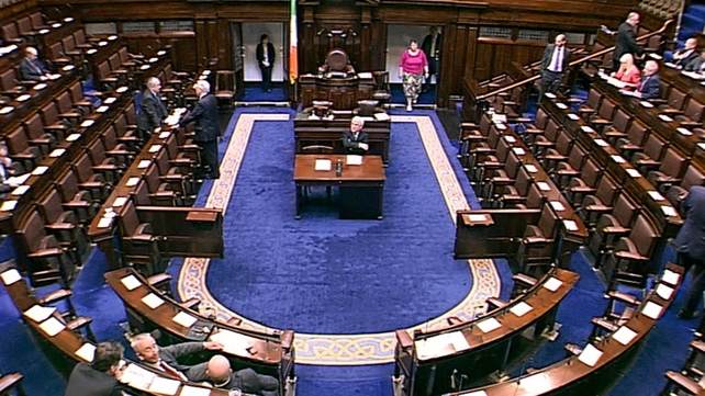 The amendments will be voted on during the report stage, which will take place throughout Wednesday in the Dáil The amendments will be voted on during the report stage, which will take place throughout Wednesday in the Dáil