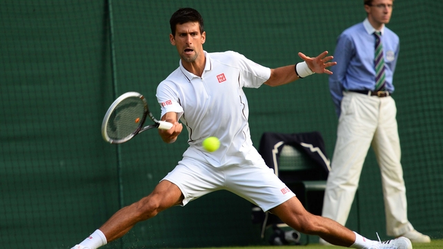 Novak Djokovic has reached the quarter-finals