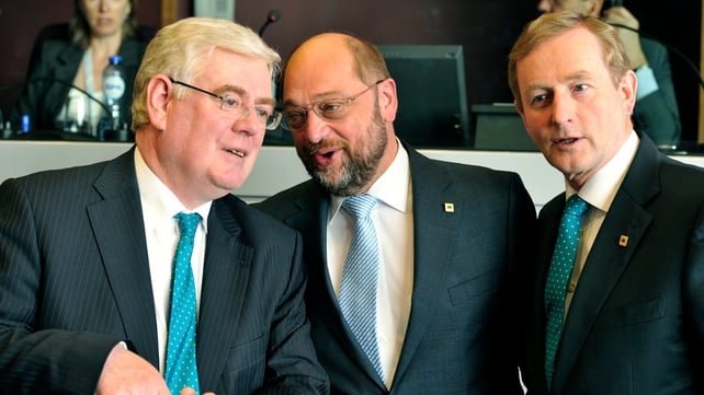 Eamon Gilmore (l) was the lead negotiator for EU governments Eamon Gilmore (l) was the lead negotiator for EU governments