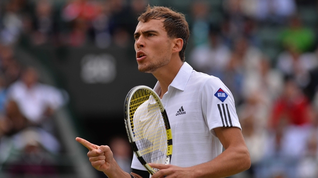 Jerzy Janowicz is the first Polish man to reach a grand slam singles semi-final