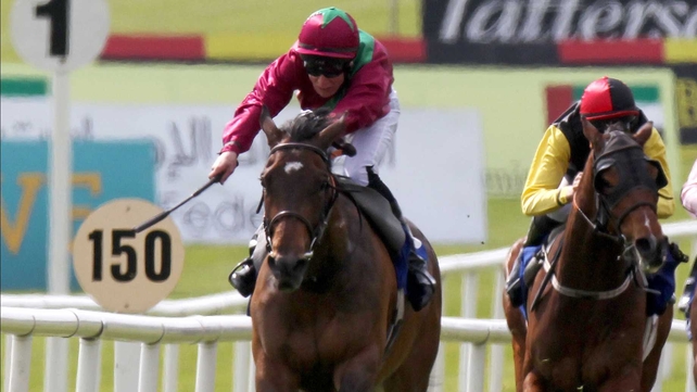 Fiesolana took the Irish Stallion Farms EBF Brownstown Stakes
