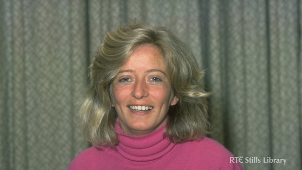 Emily O'Reilly, at AT Cross Awards for 'Woman Journalist of the Year' in 1986.